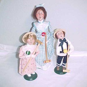 Byers’ Choice Croquette Carolers Family MOM BOY GIRL- 1999 and 2000